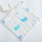 Baby Towel Newborn Cotton 100% Square Six-layer High-density Gauze Towel Newborn Baby Saliva Infant Face Bath Towel