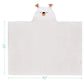 New Product 2023 Popular Embroidered Logo Baby Bath Towel Hooded Baby Towel Kids Bathrobe